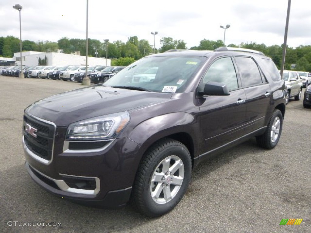 2015 Acadia SLE AWD - Midnight Amethyst Metallic / Ebony photo #1