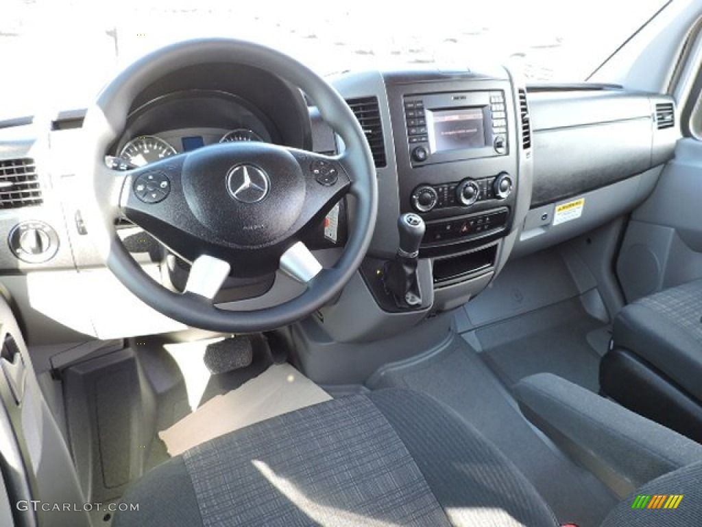 2015 Sprinter 2500 High Roof Cargo Van - Brilliant Silver Metallic / Black photo #13