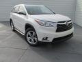 2015 Blizzard Pearl White Toyota Highlander Limited  photo #1