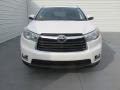 2015 Blizzard Pearl White Toyota Highlander Limited  photo #8