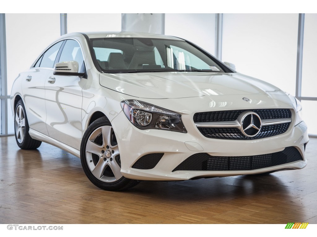 Cirrus White 2015 Mercedes-Benz CLA 250 Exterior Photo #104140504