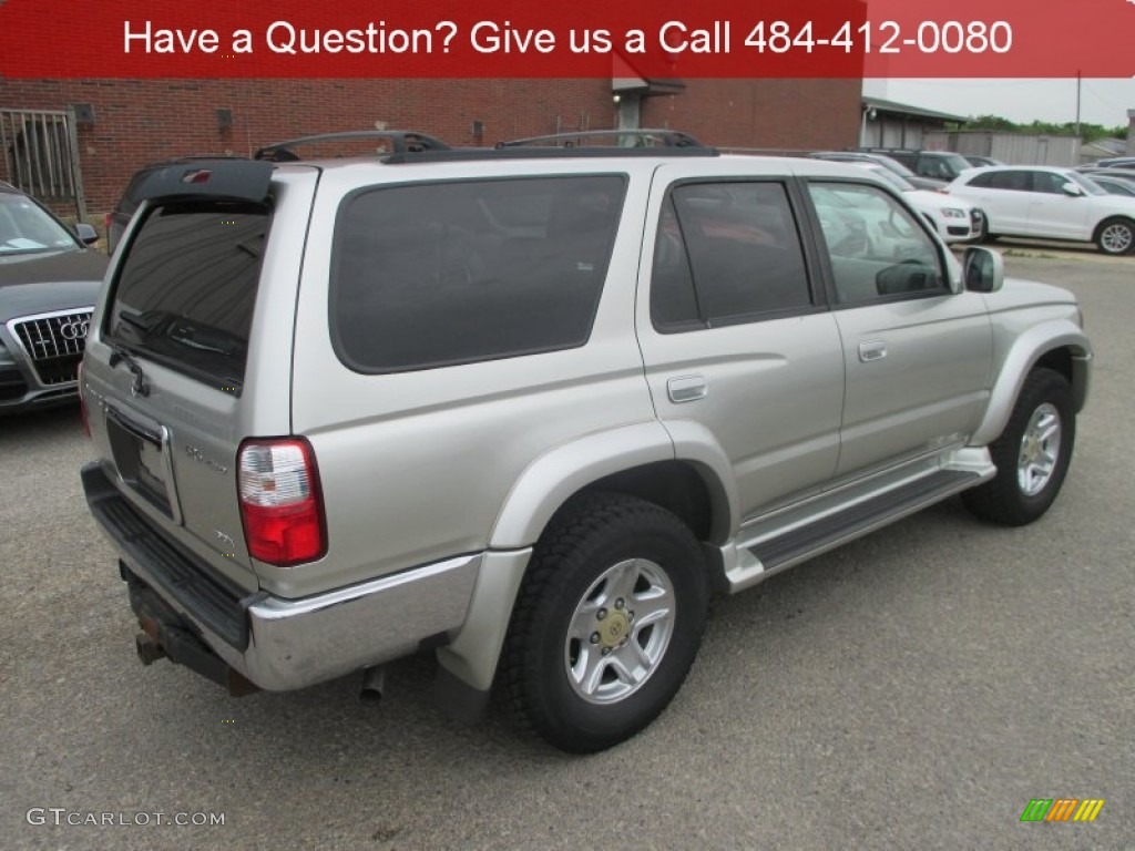 2002 4Runner SR5 4x4 - Millennium Silver Metallic / Oak photo #3