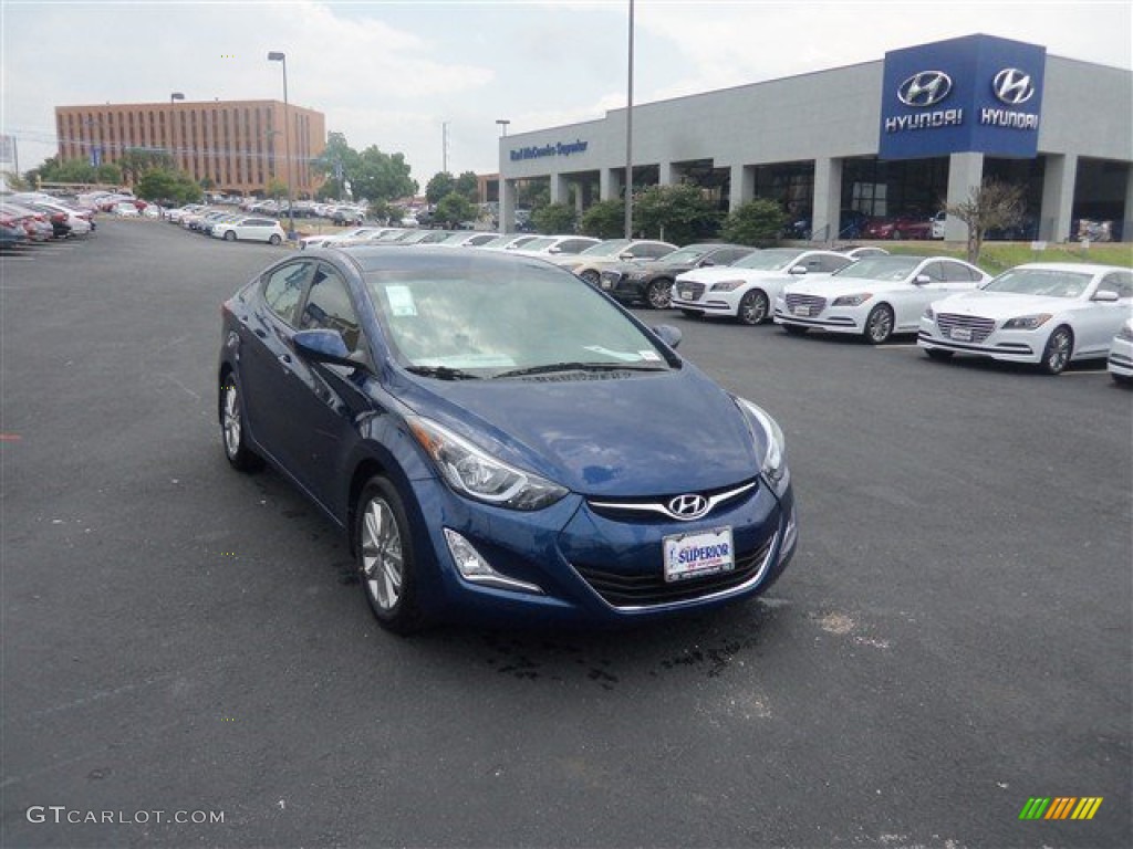 2016 Elantra SE - Blue / Beige photo #1