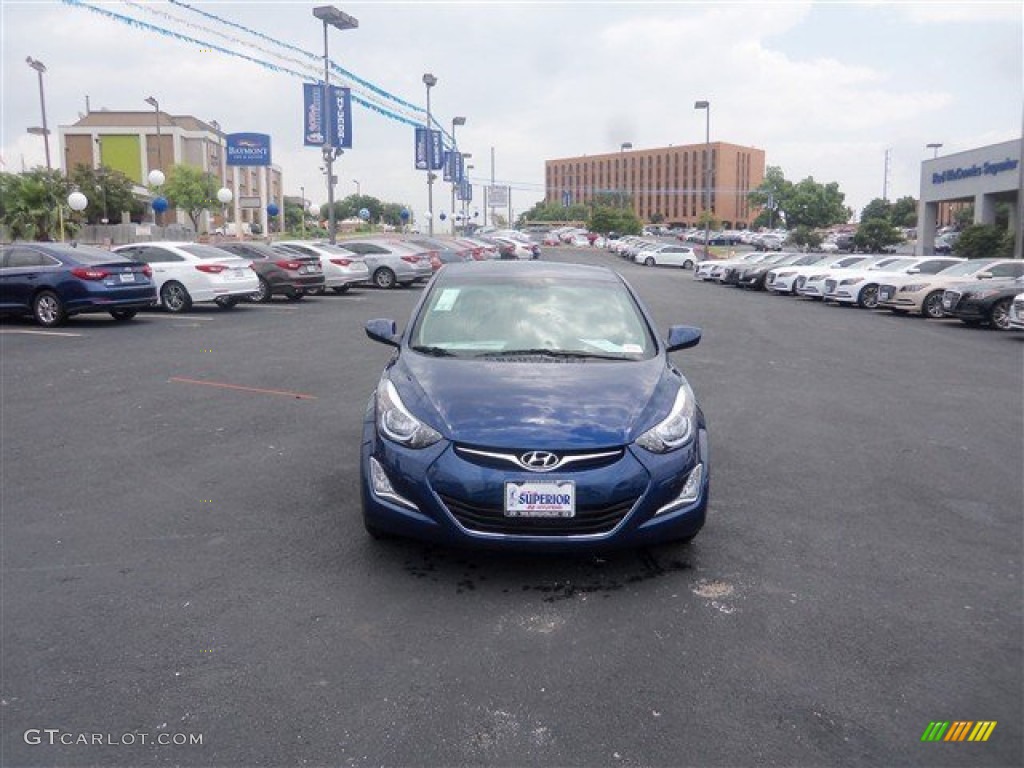 2016 Elantra SE - Blue / Beige photo #2