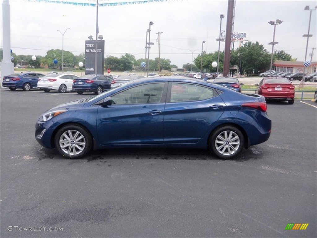 2016 Elantra SE - Blue / Beige photo #5