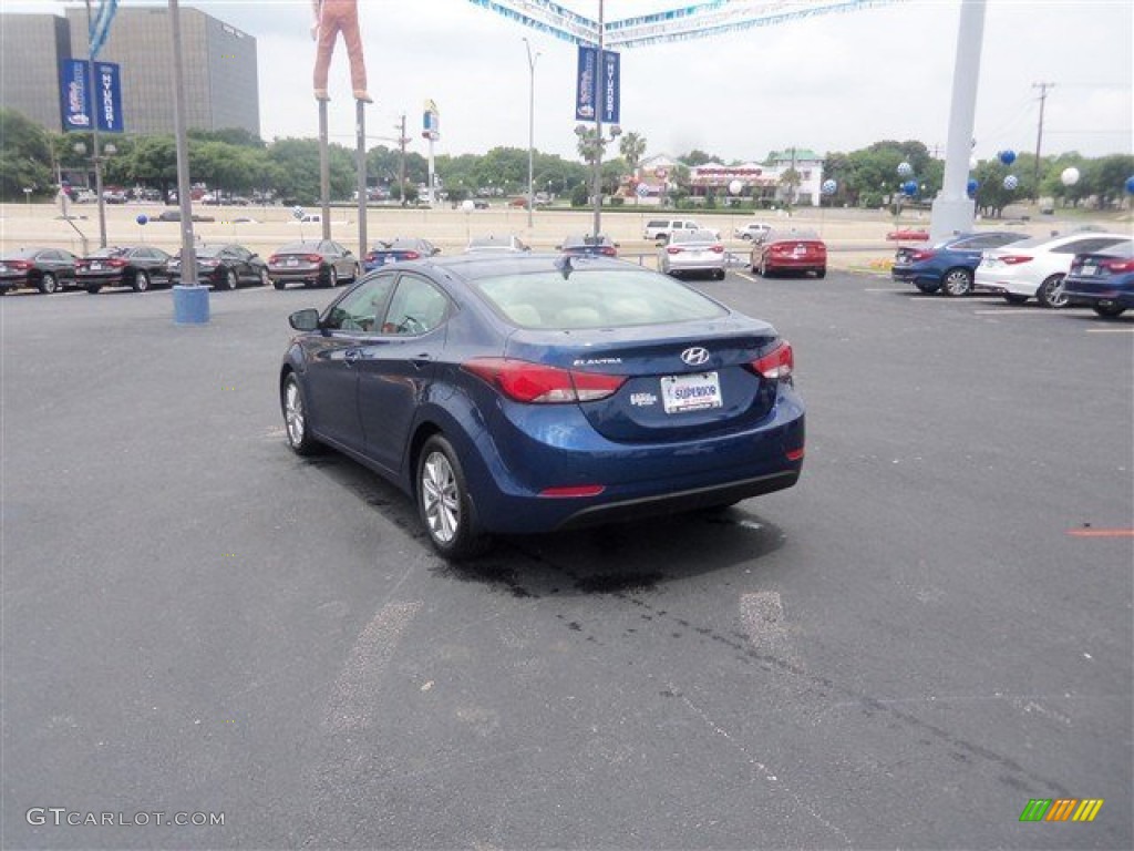 2016 Elantra SE - Blue / Beige photo #6