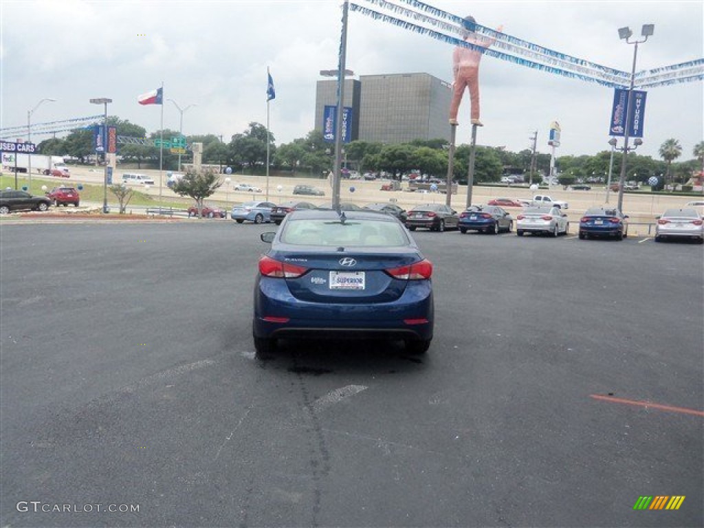 2016 Elantra SE - Blue / Beige photo #7