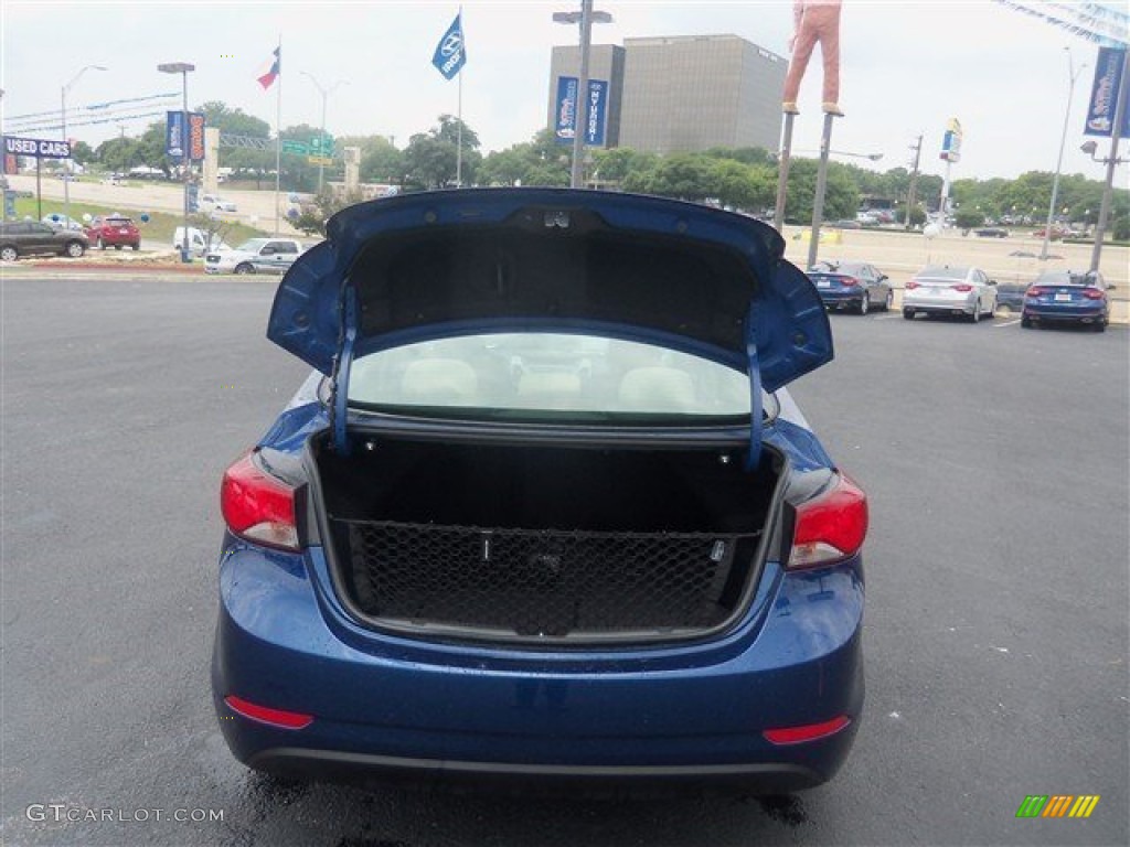 2016 Elantra SE - Blue / Beige photo #10