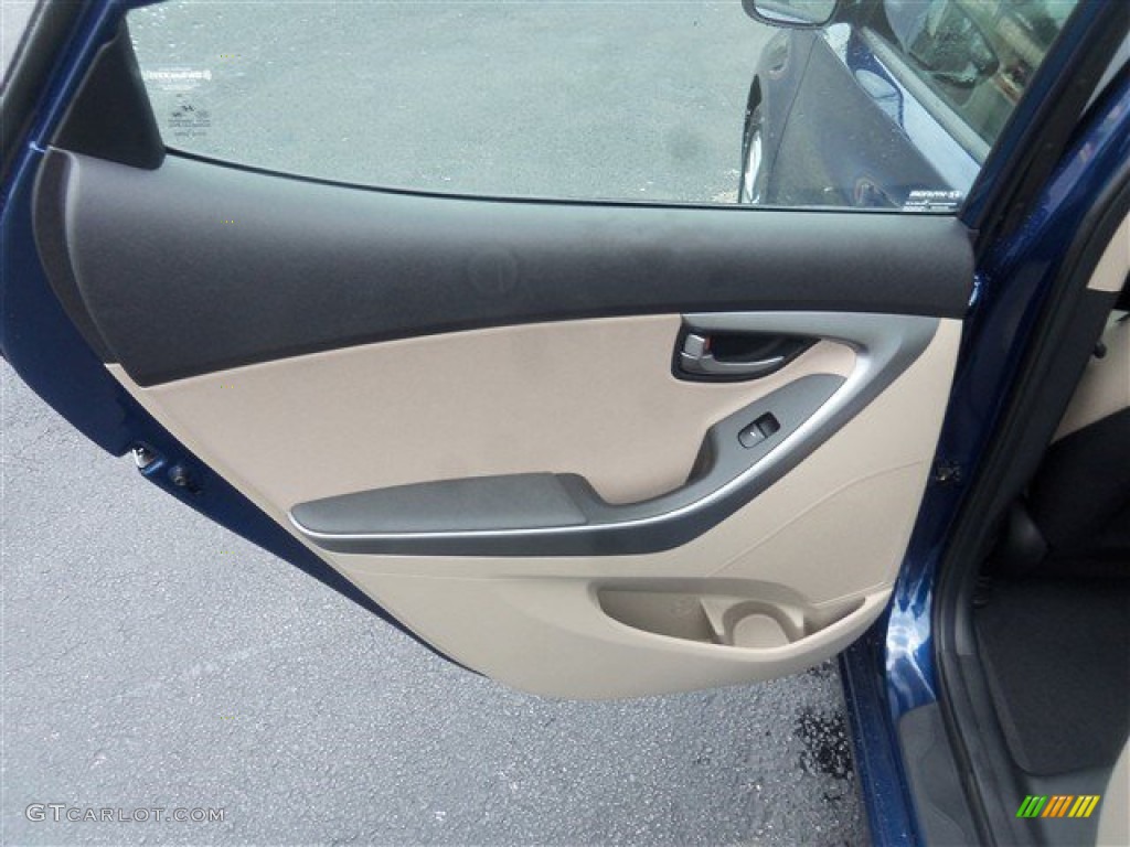 2016 Elantra SE - Blue / Beige photo #11
