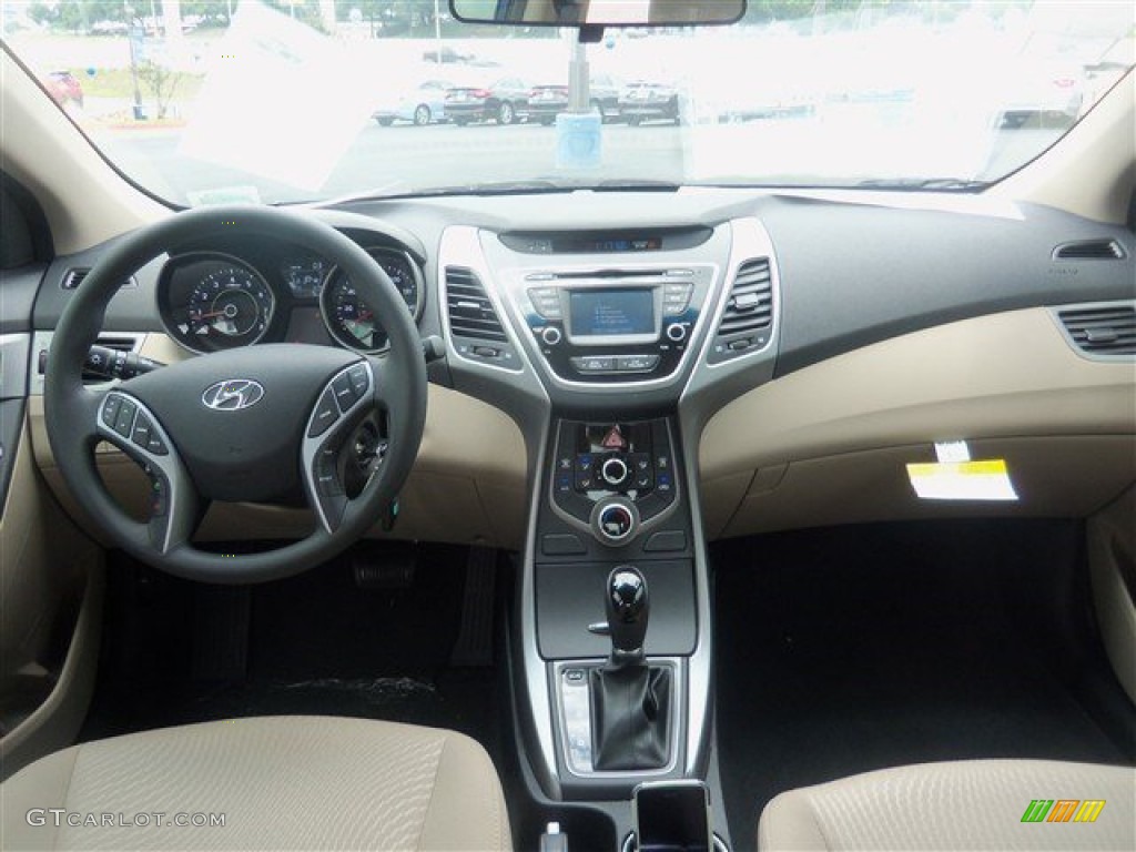 2016 Elantra SE - Blue / Beige photo #13