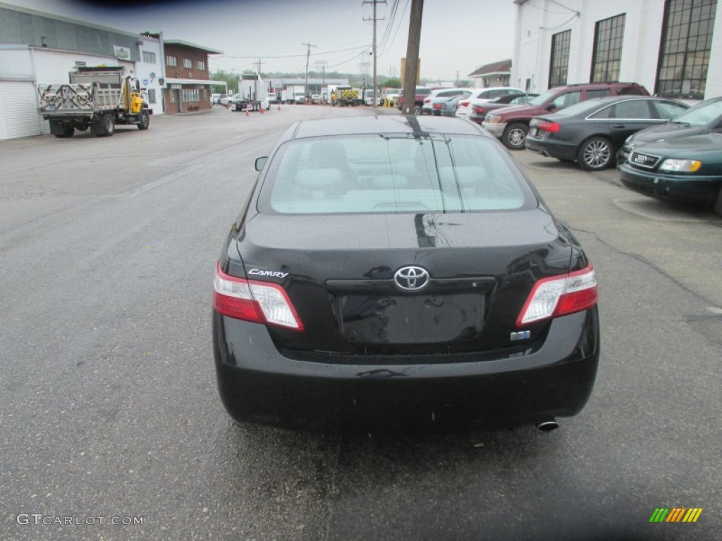 2007 Camry Hybrid - Black / Ash photo #9