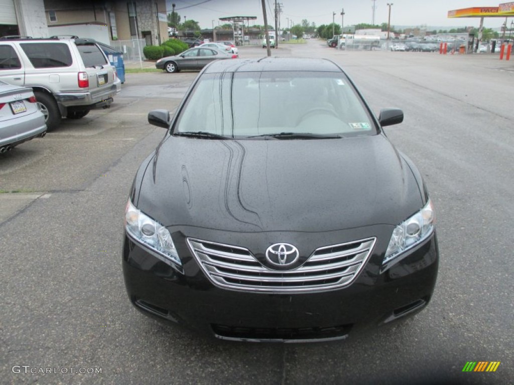 2007 Camry Hybrid - Black / Ash photo #11