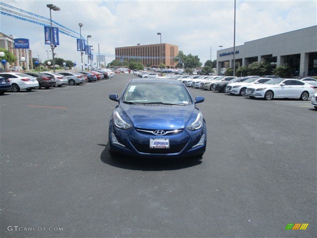 2016 Elantra SE - Blue / Beige photo #2