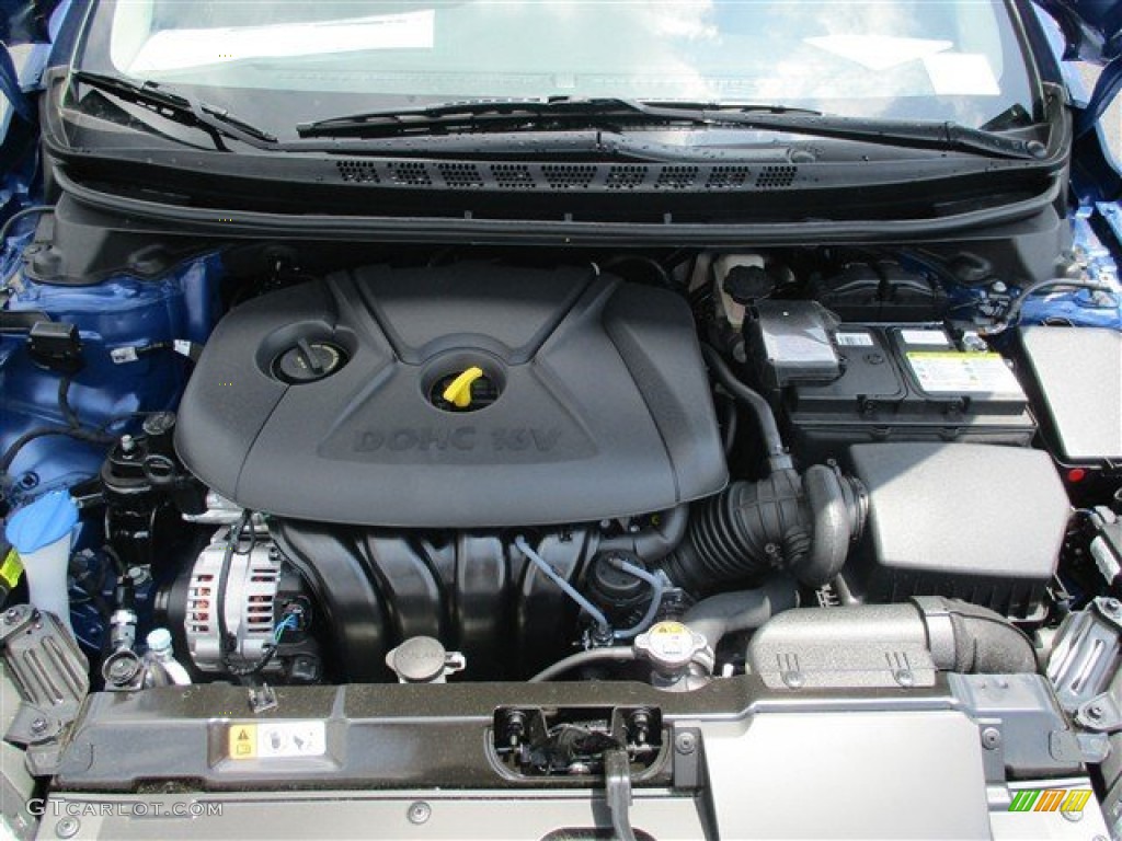 2016 Elantra SE - Blue / Beige photo #4