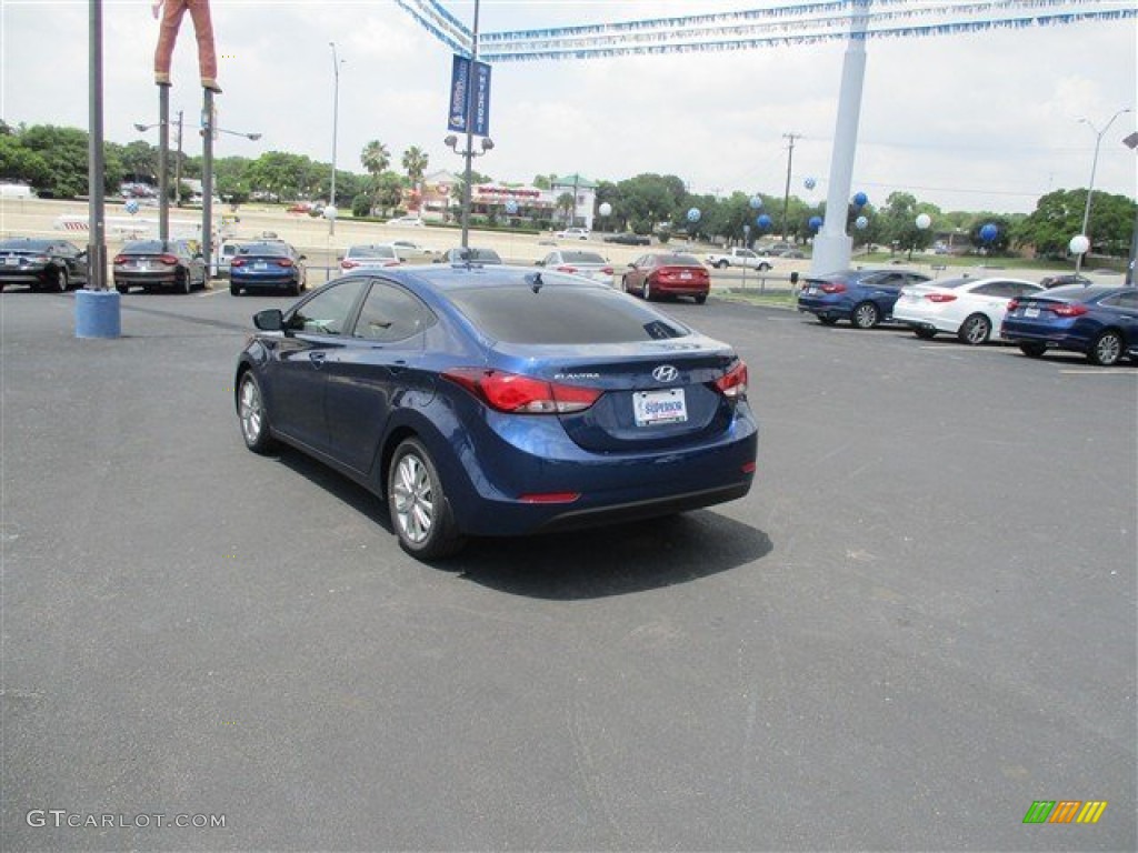 2016 Elantra SE - Blue / Beige photo #6