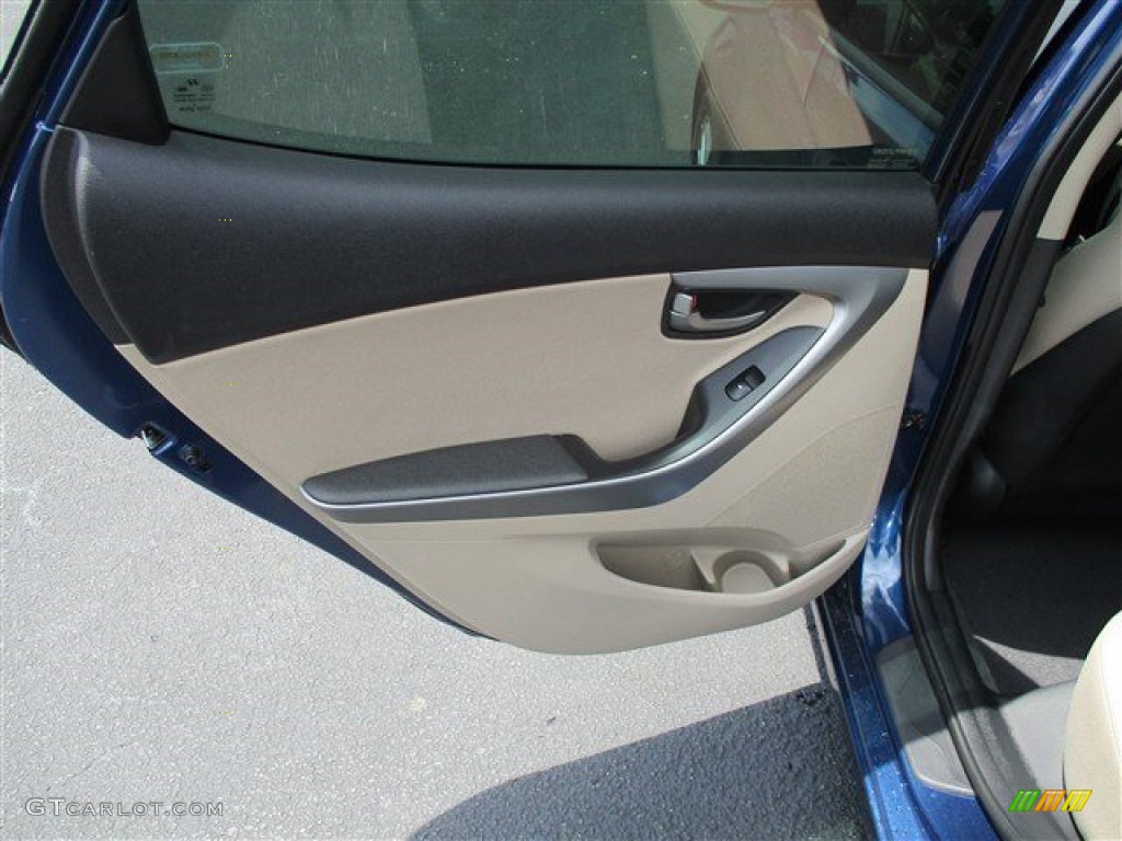 2016 Elantra SE - Blue / Beige photo #11