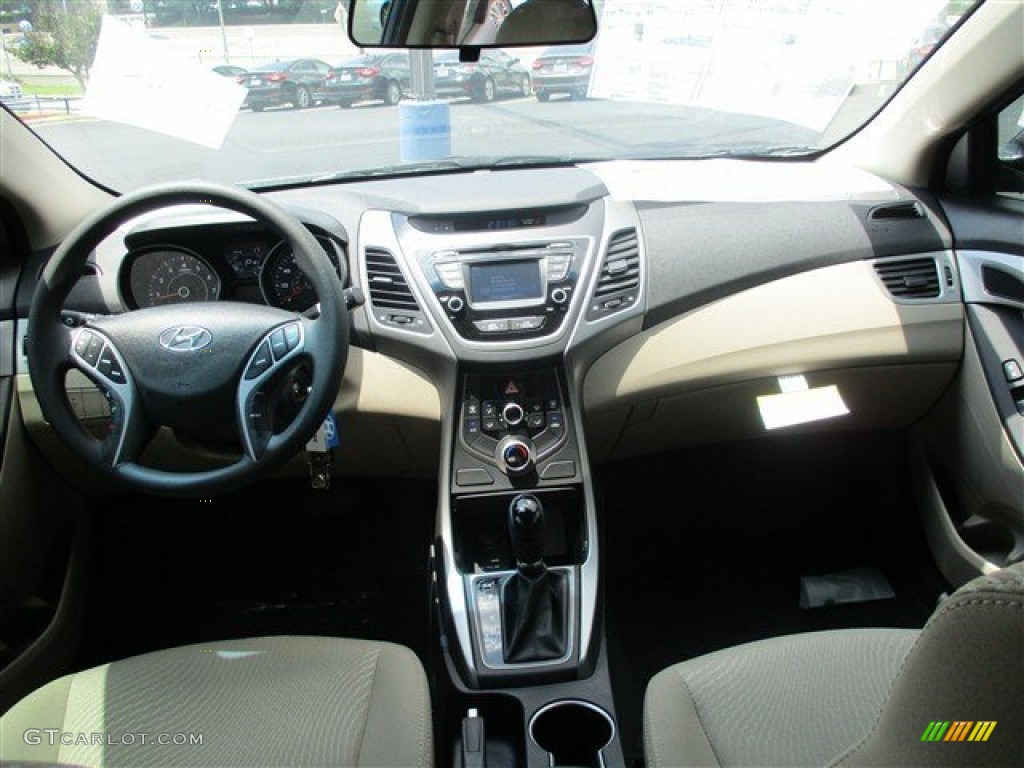 2016 Elantra SE - Blue / Beige photo #13
