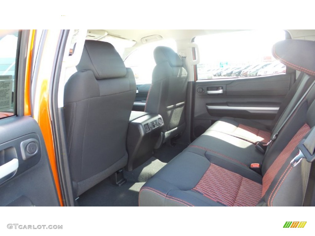 2015 Toyota Tundra TRD Pro CrewMax 4x4 Rear Seat Photo #104143384