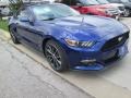 2015 Deep Impact Blue Metallic Ford Mustang EcoBoost Coupe  photo #1