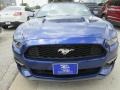 2015 Deep Impact Blue Metallic Ford Mustang EcoBoost Coupe  photo #7