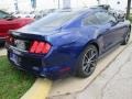 2015 Deep Impact Blue Metallic Ford Mustang EcoBoost Coupe  photo #12