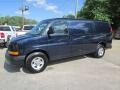 2007 Dark Blue Metallic Chevrolet Express 1500 Cargo Van  photo #3