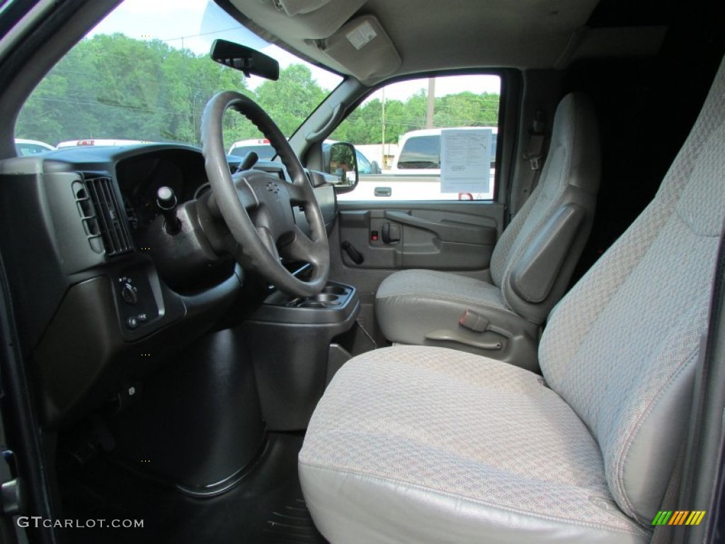 2007 Express 1500 Cargo Van - Dark Blue Metallic / Neutral photo #37