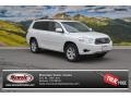 2009 Blizzard White Pearl Toyota Highlander V6 4WD  photo #1