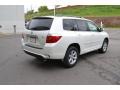 2009 Blizzard White Pearl Toyota Highlander V6 4WD  photo #2