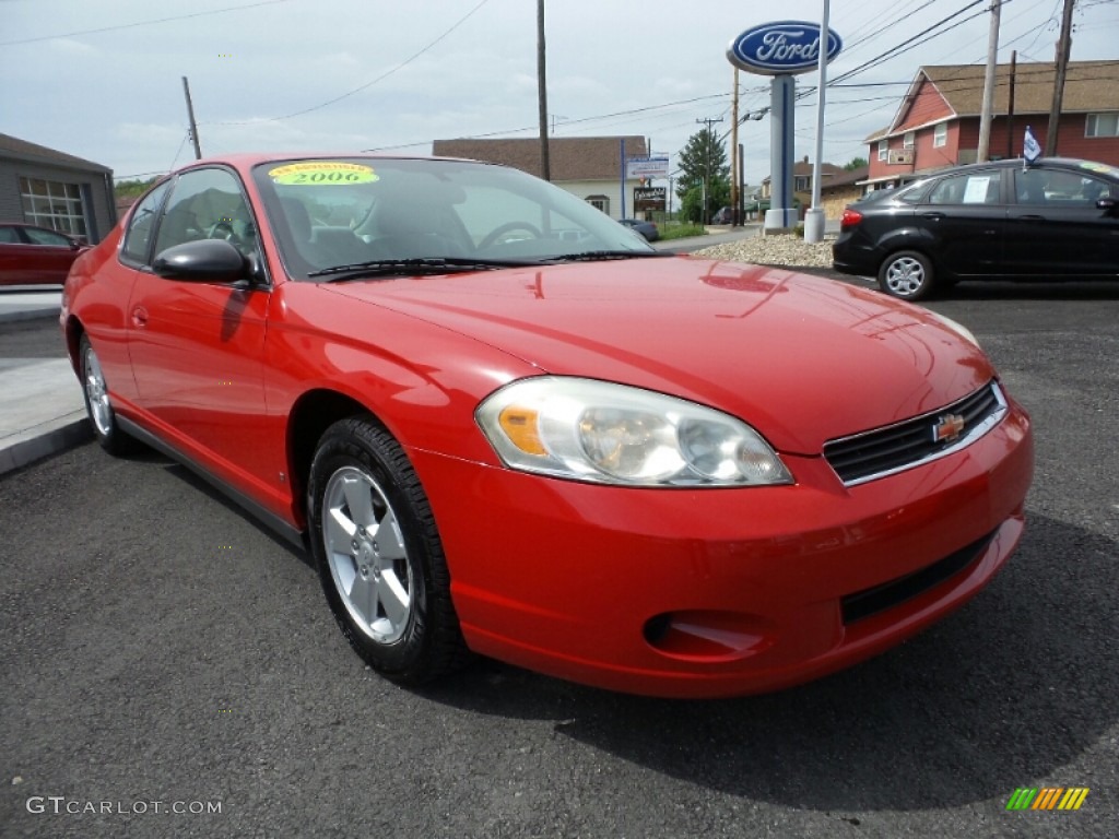 2006 Monte Carlo LT - Sport Red Metallic / Gray photo #10