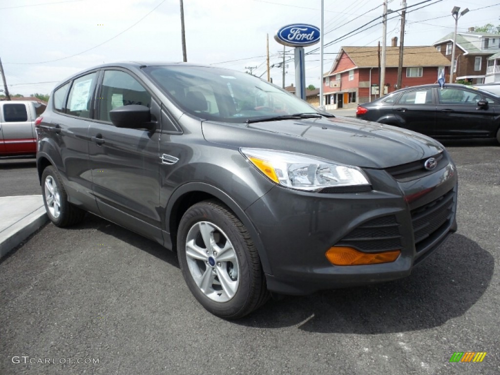 2015 Escape S - Magnetic Metallic / Charcoal Black photo #7