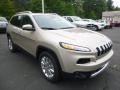 2015 Cashmere Pearl Jeep Cherokee Limited 4x4  photo #8