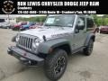 2015 Billet Silver Metallic Jeep Wrangler Rubicon 4x4  photo #1