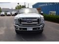 2015 White Platinum Ford F250 Super Duty Lariat Crew Cab 4x4  photo #2