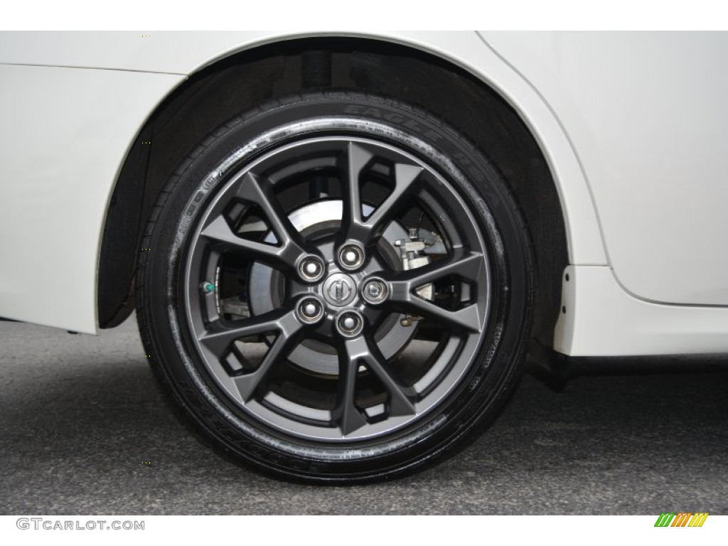 2014 Maxima 3.5 S - Pearl White / Charcoal photo #8