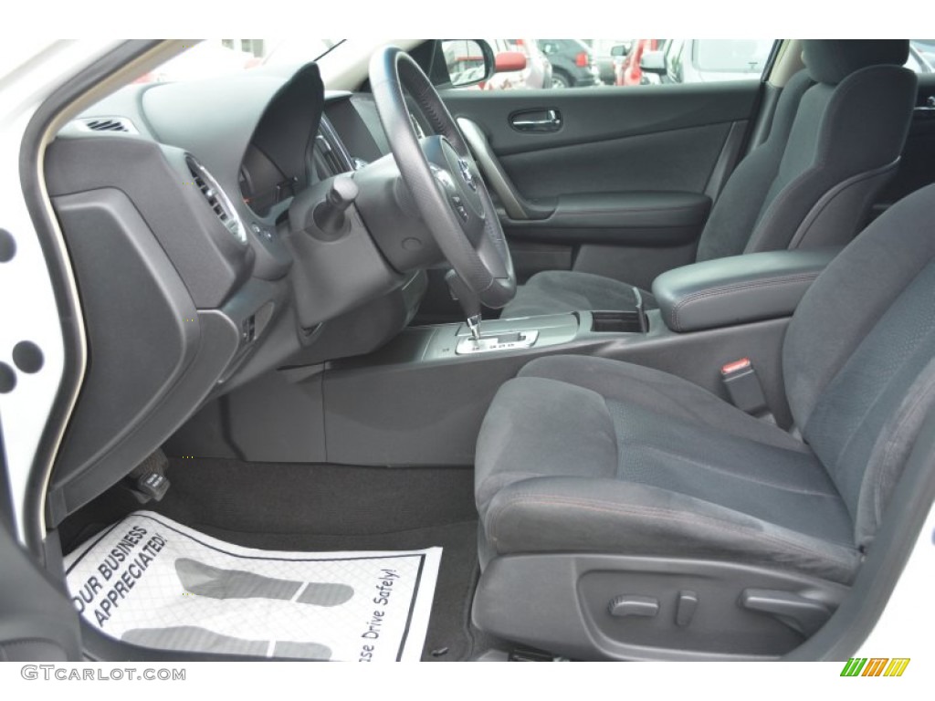 2014 Maxima 3.5 S - Pearl White / Charcoal photo #10