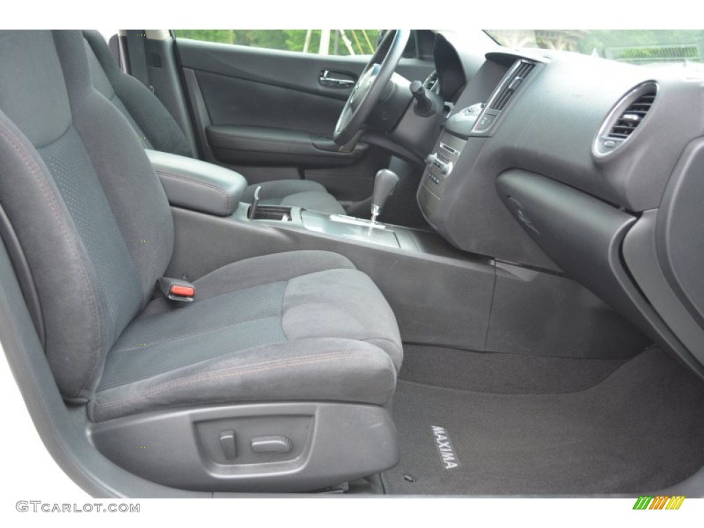 2014 Maxima 3.5 S - Pearl White / Charcoal photo #17