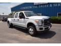 Oxford White - F350 Super Duty XL Crew Cab 4x4 DRW Photo No. 3