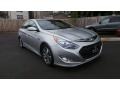 2011 Silver Frost Metallic Hyundai Sonata Hybrid  photo #1