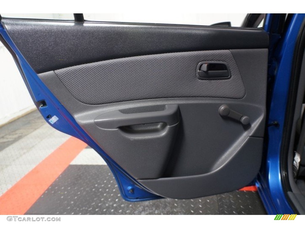 2009 Rio LX Sedan - Sapphire Blue / Gray photo #14