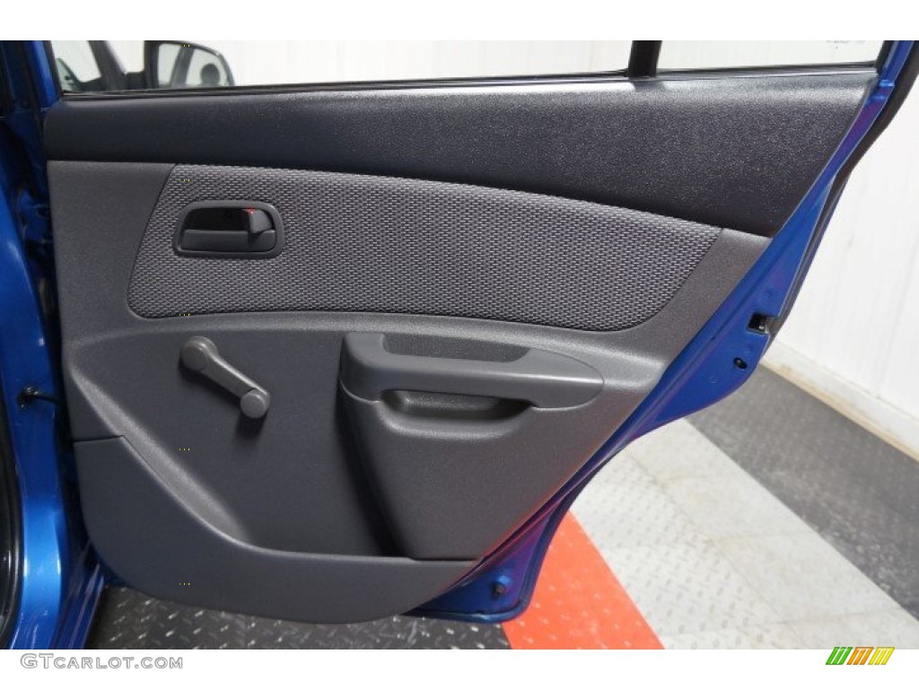 2009 Rio LX Sedan - Sapphire Blue / Gray photo #15