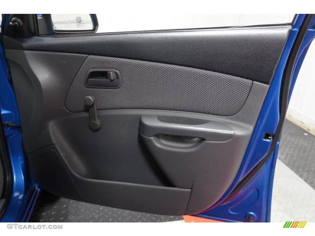 2009 Rio LX Sedan - Sapphire Blue / Gray photo #16