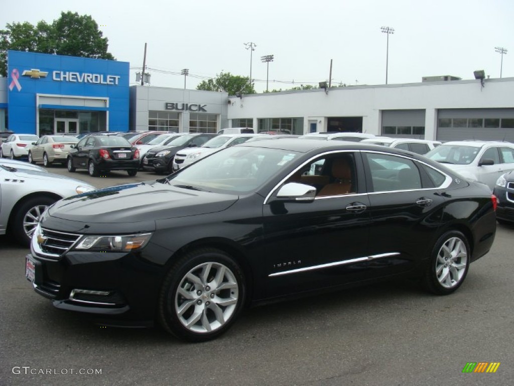 2015 Impala LTZ - Black / Jet Black/Mojave photo #1