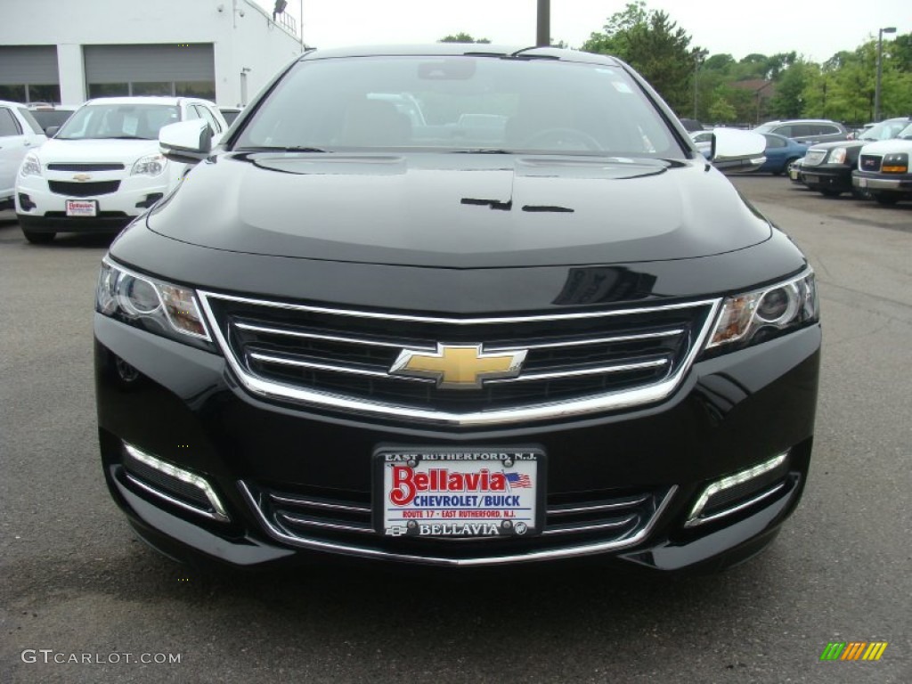 2015 Impala LTZ - Black / Jet Black/Mojave photo #2