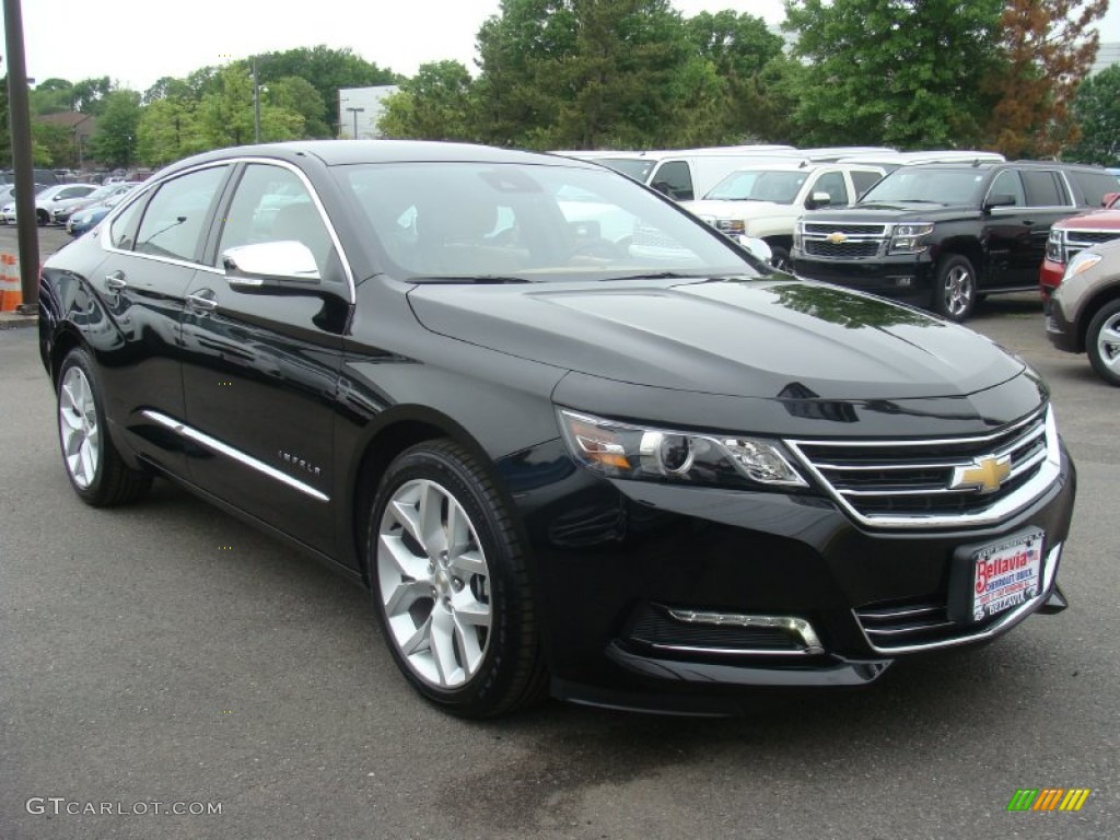 2015 Impala LTZ - Black / Jet Black/Mojave photo #3