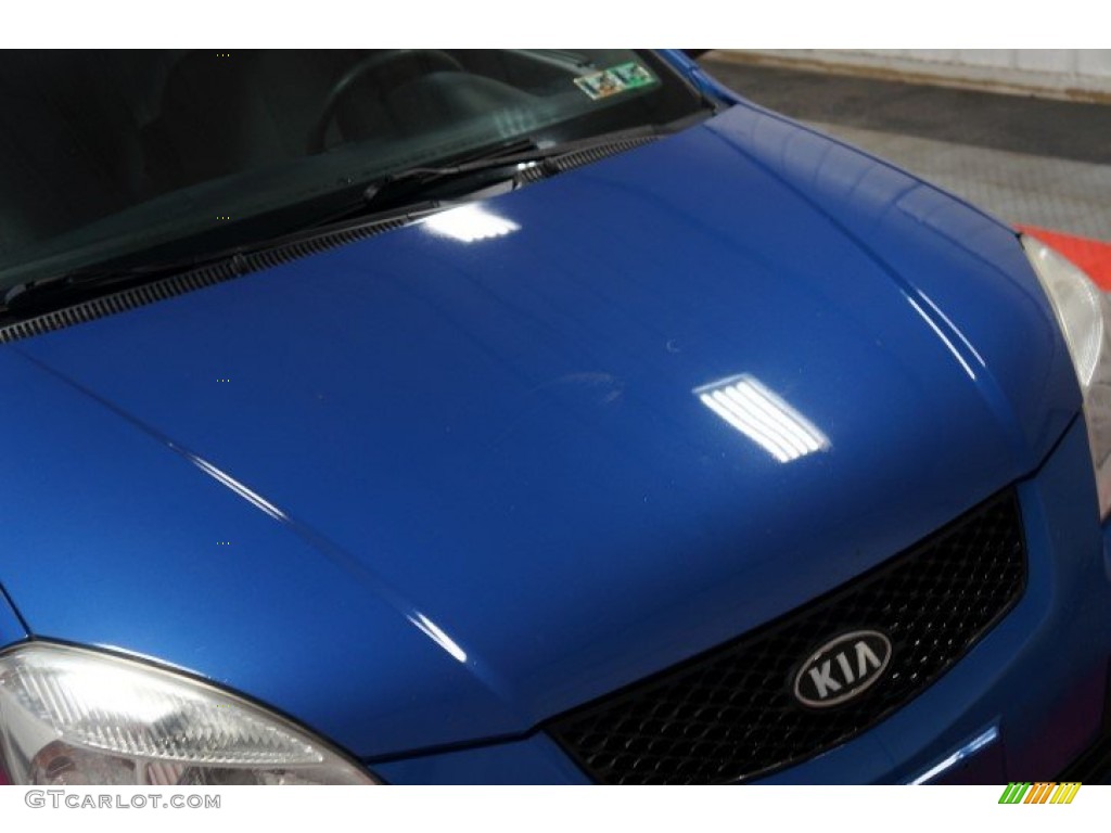 2009 Rio LX Sedan - Sapphire Blue / Gray photo #36