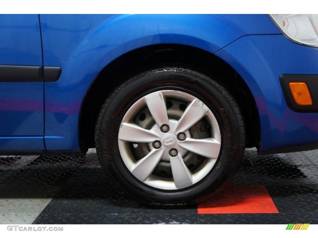 2009 Rio LX Sedan - Sapphire Blue / Gray photo #38