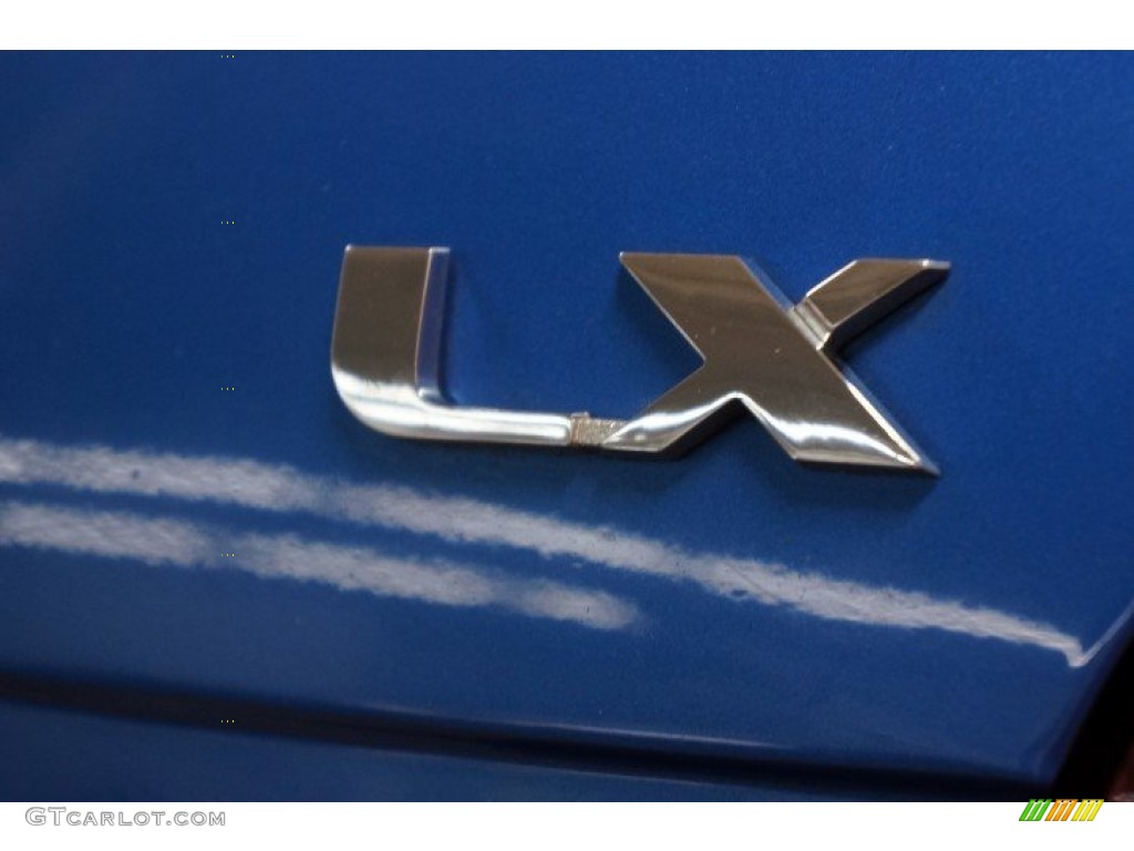 2009 Rio LX Sedan - Sapphire Blue / Gray photo #69