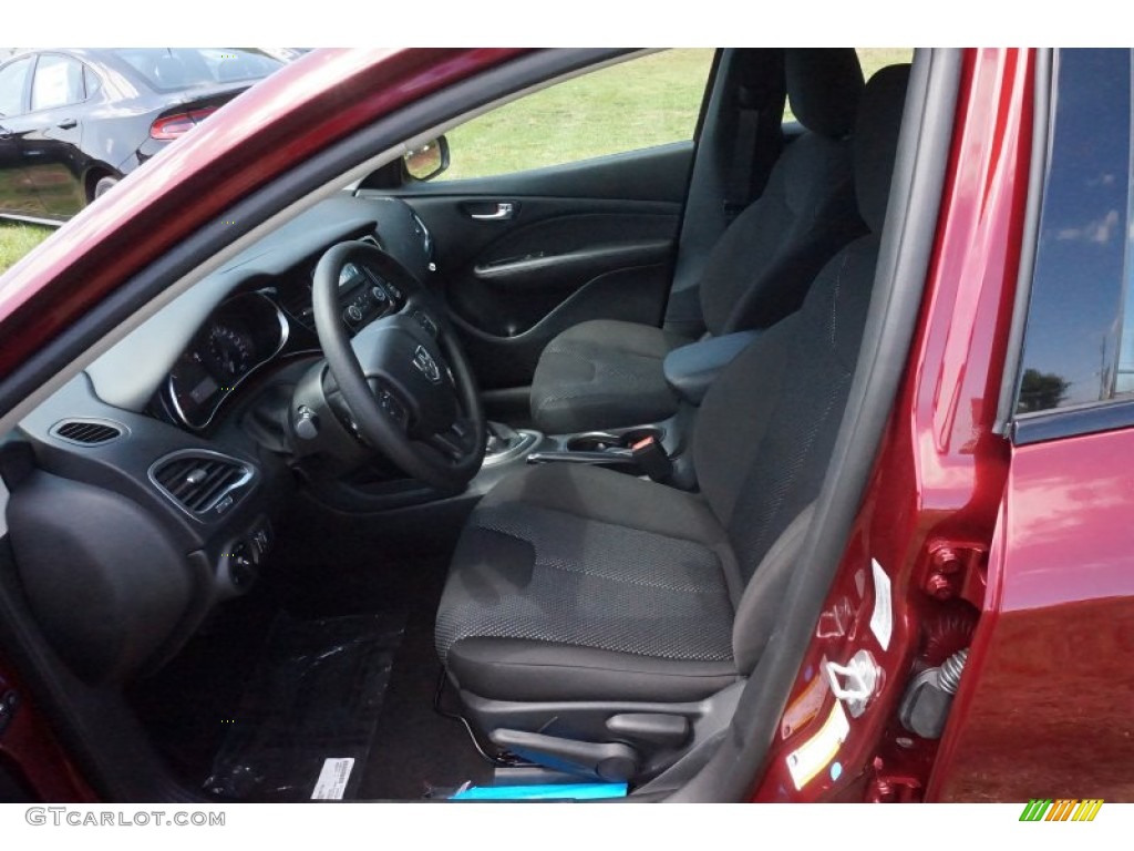 2015 Dart SE - Passion Red Pearl / Black photo #6