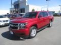 2015 Crystal Red Tintcoat Chevrolet Suburban LT 4WD  photo #2